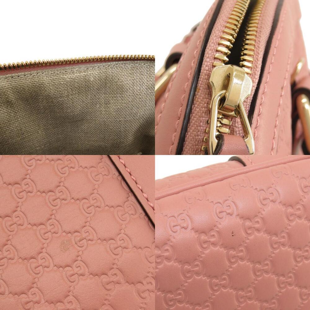 Gucci ssima Dome Bag 2way Shoulder Pink - Picture 8 of 11